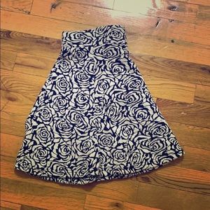 Floral H&M Skater Skirt